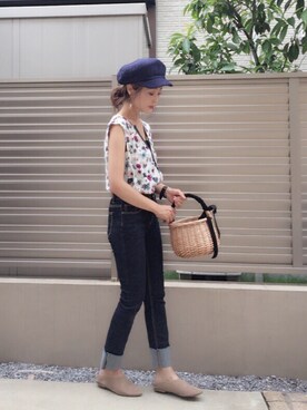 「アイテム（ピアス（両耳用））」を使った、syk***さん（レディース・158cm・30代）の夏コーディネート
