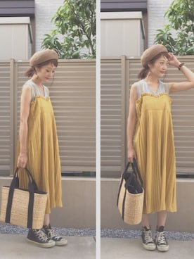 「アイテム（ピアス（両耳用））」を使った、syk***さん（レディース・158cm・30代）の夏コーディネート