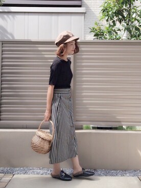 「HANILOOK（ハニルック）のアイテム」を使った、syk***さん（レディース・158cm）の秋コーディネート