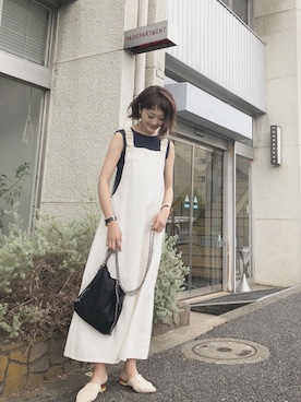 「アイテム（ピアス（両耳用））」を使った、syk***さん（レディース・158cm・30代）の春コーディネート
