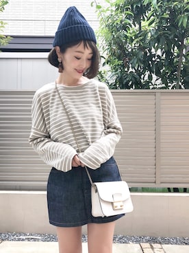 「sheのアイテム」を使った、syk***さん（レディース・158cm）の秋コーディネート