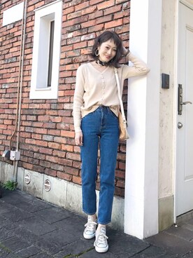 「ヤヌーク」｜syk***さん（レディース・158cm）の冬コーディネート