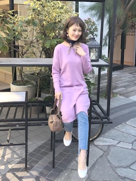 syk***さん（レディース・158cm）の冬コーディネート