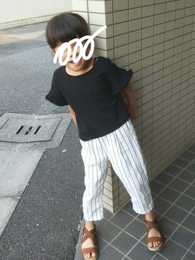 minamiさん（キッズ・100cm）の夏コーディネート