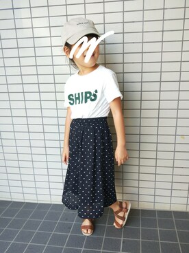 minamiさん（キッズ・100cm）の夏コーディネート