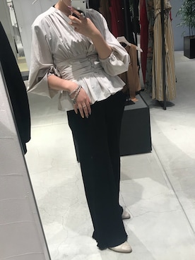 光希さん（レディース・160cm）の夏コーディネート