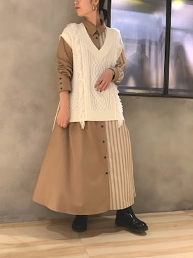 光希さん（レディース・160cm）の秋コーディネート