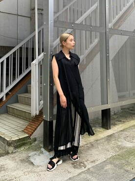 光希さん（レディース・160cm）の夏コーディネート