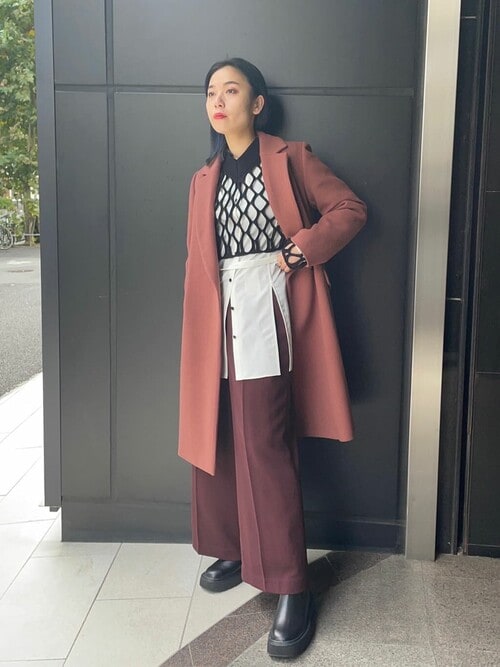 ワンタックワイドパンツ（スラックス）｜UNITED TOKYO（ユナイテッド