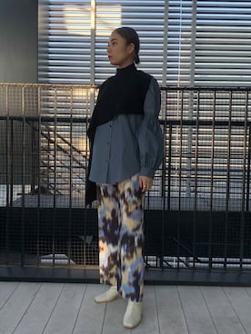 光希さん（レディース・160cm）の冬コーディネート