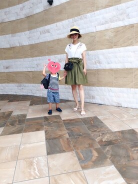 shunさん（レディース・160cm）の夏コーディネート