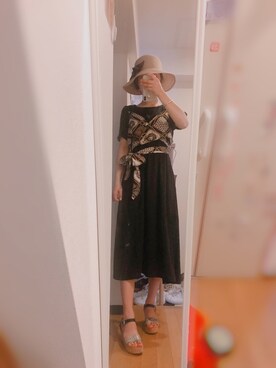 shunさん(レディース・160cm)の夏コーディネート