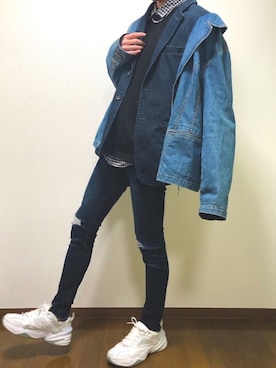 ナイキ M2k テクノ メンズシューズ ダッドスニーカー 厚底スニーカー Nike M2k Teknoを使った人気ファッションコーディネート Wear