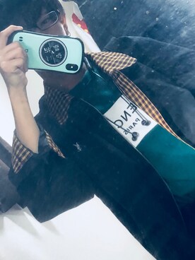 「Yves Saint Laurent（イヴサンローラン）のアイテム（ブルゾン）」を使った、排瀬さん（メンズ・166cm）の秋コーディネート