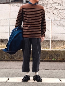 HEROさん（メンズ・170cm）の冬コーディネート