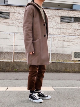 「YARD PLUS（ヤードプリュス）のアイテム（ジャケット/アウター）」を使った、HEROさん（メンズ・170cm）の冬コーディネート