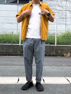 「JOURNAL STANDARD（ジャーナルスタンダード）のアイテム（アクセサリー）」を使った、HEROさん（メンズ・170cm）の春コーディネート