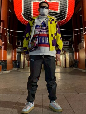 「ability（アビリティ）のアイテム」を使った、洋服大好きマンさん（メンズ・173cm）の冬コーディネート