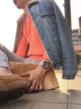 吉野 綾佑さん（メンズ・182cm）の春コーディネート