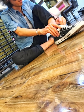 吉野 綾佑さん(メンズ・182cm)の夏コーディネート