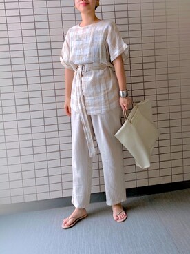 るうさん（レディース・157cm）の夏コーディネート