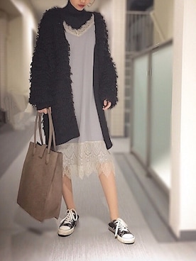 るうさん（レディース・157cm）の冬コーディネート