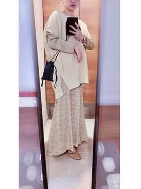 るうさん（レディース・157cm）の冬コーディネート