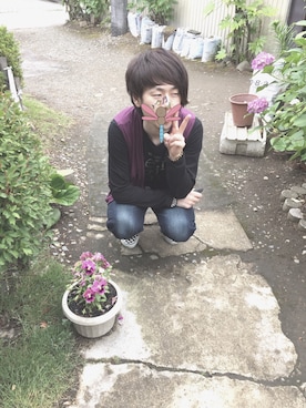 「アイテム（スリッポン、その他）」を使った、coro助さん（メンズ・178cm）の夏コーディネート