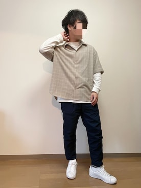 Nao さん（メンズ・165cm）の春コーディネート