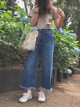 はんみさん（レディース・157cm）の夏コーディネート