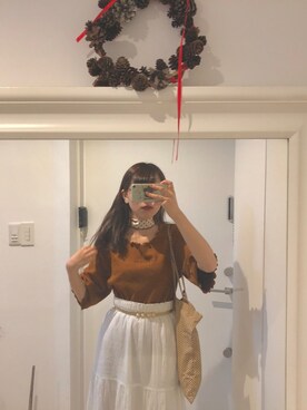 はんみさん（レディース・157cm）の秋コーディネート