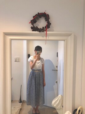 「GRL」｜「アイテム（スリッポン）」を使った、みたんさん（レディース・157cm）の夏コーディネート