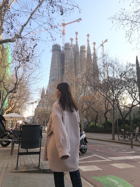 はんみさん（レディース・157cm）の冬コーディネート