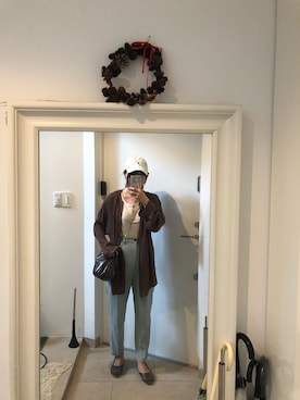 「Polo Ralph Lauren」｜「アイテム（スリッポン）」を使った、みたんさん（レディース・157cm）の夏コーディネート