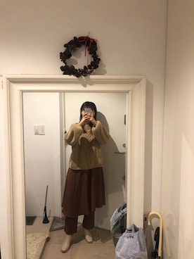 はんみさん（レディース・157cm）の秋コーディネート