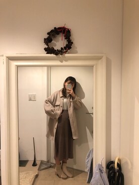 はんみさん（レディース・157cm）の秋コーディネート