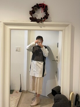 はんみさん(レディース・157cm)の冬コーディネート