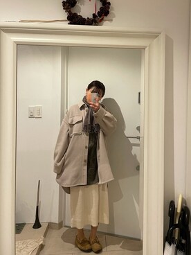 はんみさん(レディース・157cm)の冬コーディネート