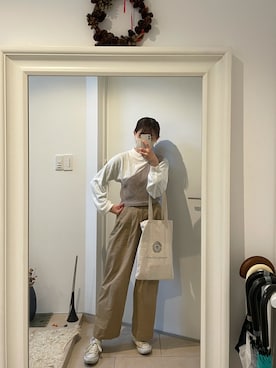 はんみさん（レディース・157cm）の冬コーディネート