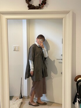 はんみさん（レディース・157cm）の冬コーディネート