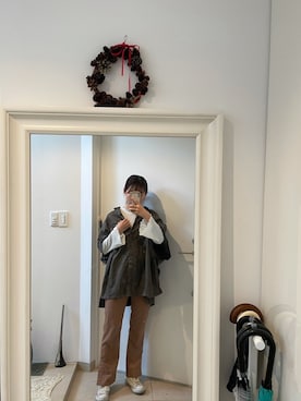 はんみさん（レディース・157cm）の冬コーディネート