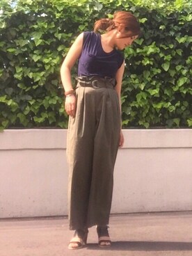「アイテム（イヤリング）」を使った、moimoiさん（レディース・160cm・20代）の春コーディネート