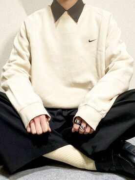 「ARROW（アロー）のアイテム」を使った、r_auruさん（メンズ・173cm）の冬コーディネート