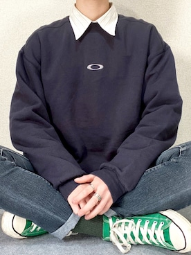 「ARROW（アロー）のアイテム」を使った、r_auruさん（メンズ・173cm）の冬コーディネート