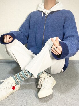 r_auruさんの（Calvin Klein Jeans | カルヴァンクラインジーンズ）を使ったコーディネート