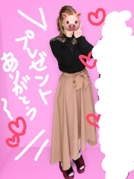 ぽむさん（レディース・154cm）の秋コーディネート