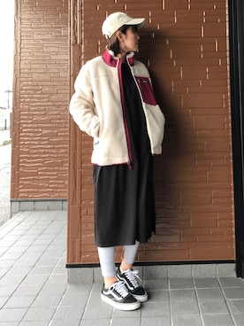 「パタゴニア」｜hi-さん（レディース・158cm）の秋コーディネート