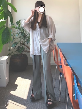 PALULUさん（レディース・156cm）の夏コーディネート