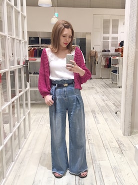 わたなべちひろさん（レディース・157cm）の夏コーディネート