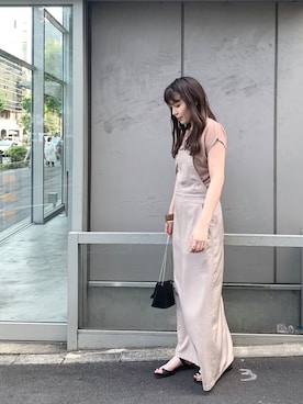 わたなべちひろさん（レディース・157cm）の春コーディネート
